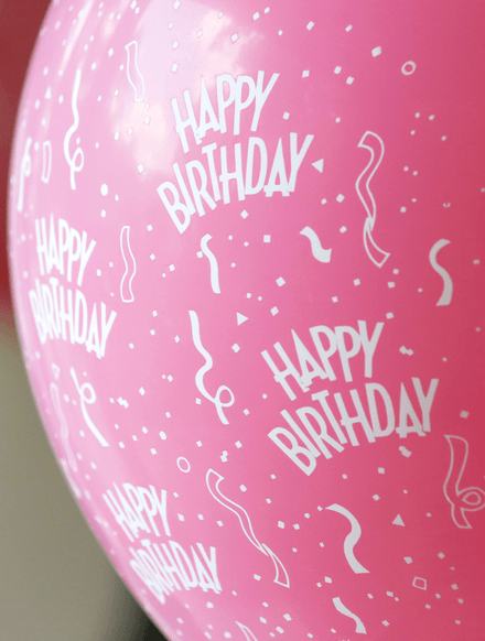 Graphic Design — Birthday Party Balloon in South Holland, IL
